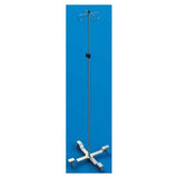 Mac Medical Stand IV Pole 2 hook 68-108" Height Adjustment Each - IVS-4002