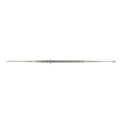 Miltex Curette Nasal Excavator Dunning DE 8-1/4" Bl/Sm Ovl Crt Tp SS Rsbl Each - Integra Miltex - 20-242
