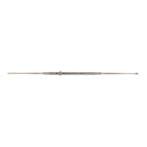 Miltex Curette Nasal Excavator Dunning DE 8-1/4" Bl/Sm Ovl Crt Tp SS Rsbl Each - Integra Miltex - 20-242