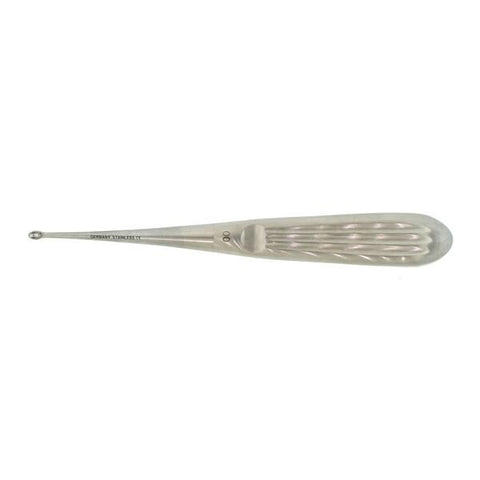 BR Surgical, LLC Curette Bone Spratt 6-1/2" #00 Oval Tip Stainless Steel Each - BR32-47498