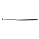 BR Surgical, LLC Hook Nerve Graham 6-1/2" Blunt Single Prong Stainless Steel Each - BR40-06116