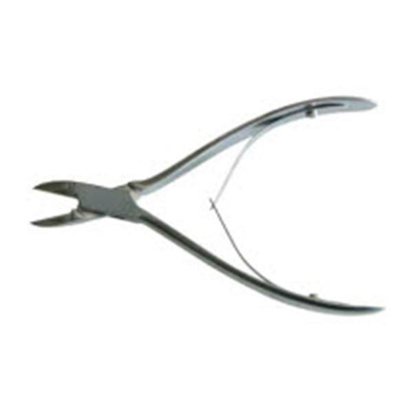 BR Surgical, LLC Nipper/Splitter Nail 6" Straight Jaw Double Spring Stainless Steel Each - BR74-32916