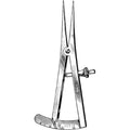 Sklar Instruments Caliper Eye Castroviejo 3-1/4" Stainless Steel Each - 65-6732