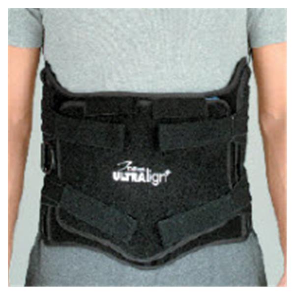 Deroyal Industries Inc Orthosis Ultralign + Adult Lumbar Sacral Tapered Black Size 2X-Large Each - UPL2730-15