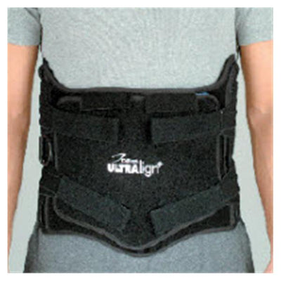 Deroyal Industries Inc Orthosis Ultralign + Adult Lumbar Sacral Tapered Black Size 2X-Large Each - UPL2730-15
