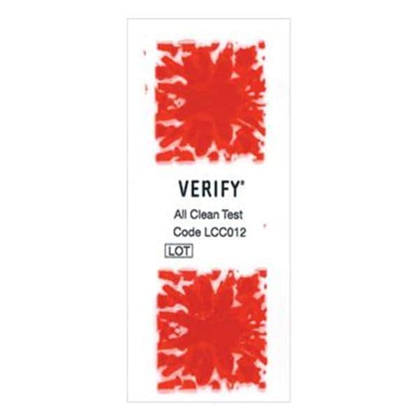 The Steris Corporation Indicator All Clean Test Verify 100/Bx - LCC012