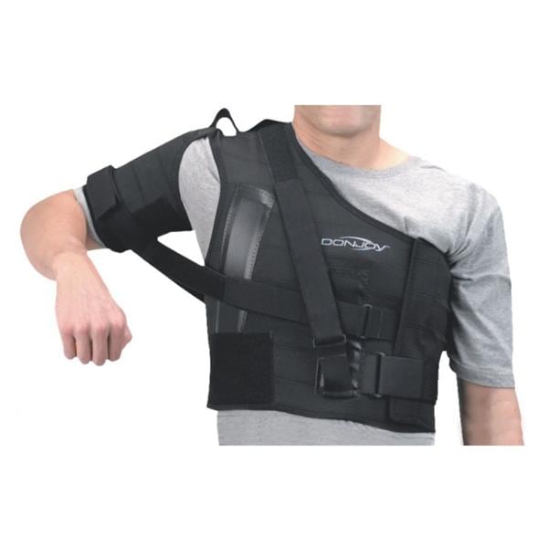 DJO, Inc Stabilizer Brace DonJoy Adult Shoulder Polyester Lycra Black Size Large Right Each - 11-1101-4-06000
