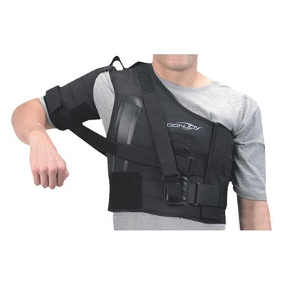 DJO, Inc Stabilizer Brace Adult Shoulder Polyester Lycra Black Size X-Large Right Each - 11-1101-5-06000
