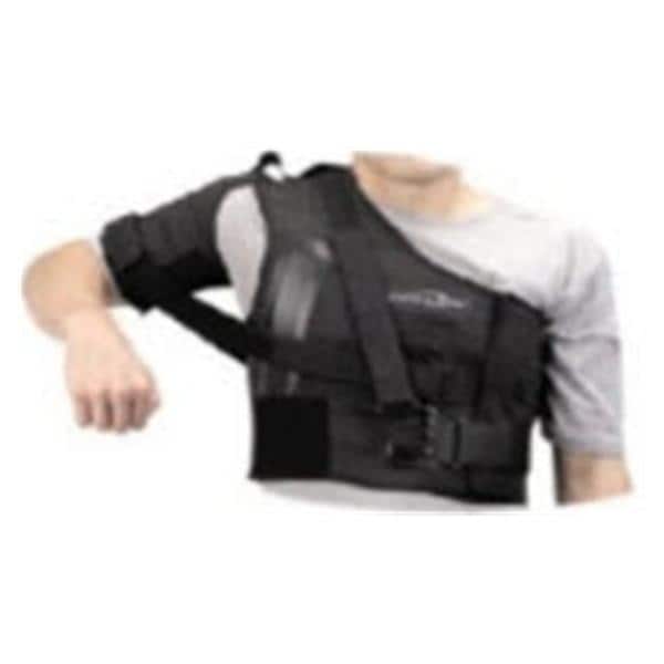 DJO, Inc Stabilizer Brace DonJoy Adult Shoulder Polyester Lycra Black Size Large Left Each - 11-1102-4-06000