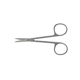 Teleflex LLC Scissors Surgical Knapp Iris 4-1/2" Sharp/Blunt Straight Stainless Steel Each - 144338