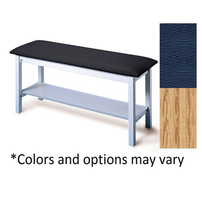 Hausmann Industries Table Treatment 2" High Density Urethane Foam Top 72x30x31" Navy Blue 400lb Each - 4024-030-718-346