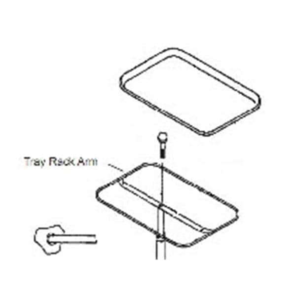 Dukal Corporation Arm Tray Rack Each - 4365-02