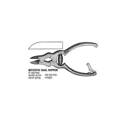 Teleflex LLC Nipper Nail 6" Concave Jaw Double Action Stainless Steel Each - KM69446