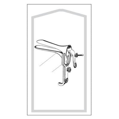 Sklar Instruments Speculum Vaginal Graves Econo 4x1/4" Medium Disposable 25/Bx - 96-2605
