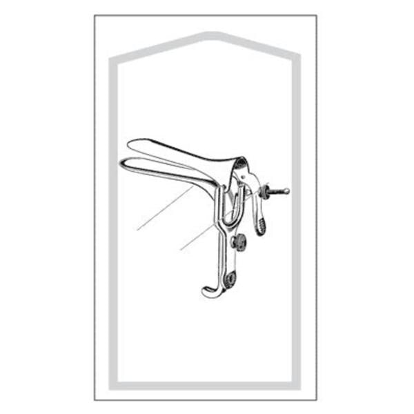 Sklar Instruments Speculum Vaginal Graves Econo 4-1/2x1-3/8" Large Disposable 25/Bx - 96-2607