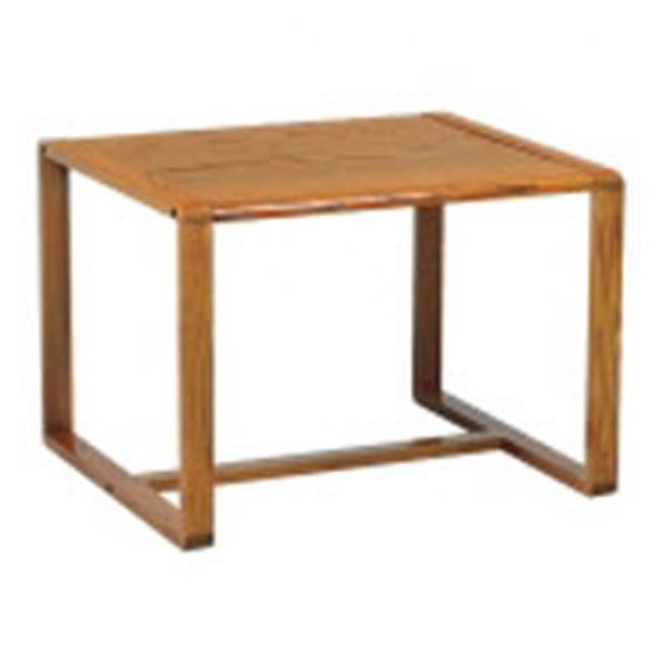Lesro Industries Table Corner Contour 28x24-1/2x20" Medium Oak Specify Color Each - CR0624