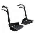 Graham Footrest Replacement For Traveler SE Wheelchair Aluminum 1/Pr - Field/Everest &Jennings - 90763030
