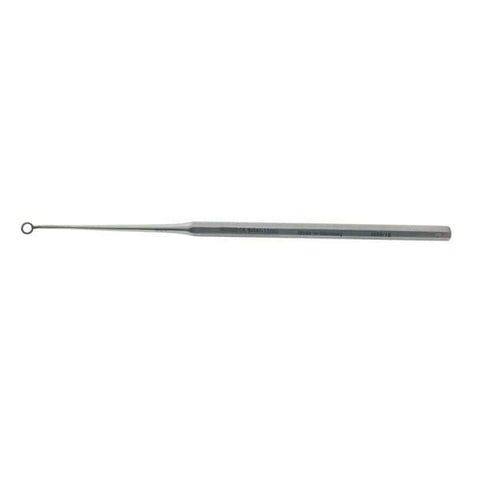 BR Surgical, LLC Curette Eachr Buck 6-1/2" #3 Blunt Tip Curved Stainless Steel Each - BR44-12003