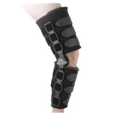 Ossur America Brace Rehab/Post-Op Premium Knee Full Foam Black Size X-Large Each - Royce Medical - FPOK403202