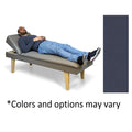 Hausmann Industries Couch Recovery Inwood 72x27x18" Maple Laminate Leg Indigo Blue W/ Adj Hdrst Eachch - 7905-752