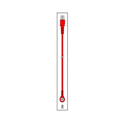 Replacement Parts Ind Inc Leadwire Patient 40" Red Each - LSR005