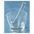 Apothecary Products Mortar & Pestle Set Mixing 16oz Glass Transparent Each - 22028