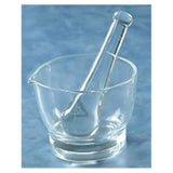 Apothecary Products Mortar & Pestle Set Mixing 16oz Glass Transparent Each - 22028
