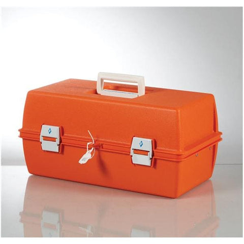 Health Care Logistics Box Emergency 17-5/8x8-3/4x10-1/4" Orange Each - 1800