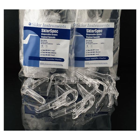 Sklar Instruments Speculum Vaginal Graves Small Disposable 50/Ca - 96-2602