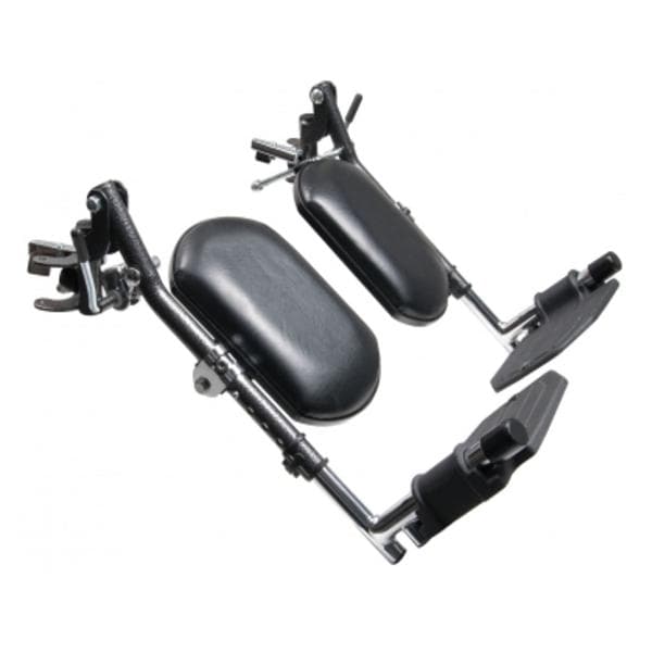 Graham Legrest Accessory For Traveler HD/HTC Wheelchair Aluminum Black/Silver 1/Pr - Field/Everest &Jennings - 90763431