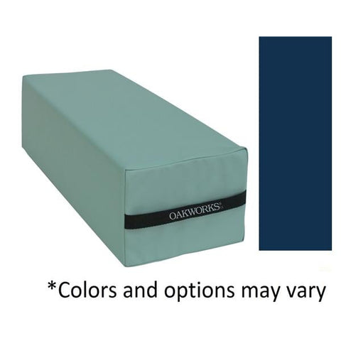Oakworks, Inc Bolster Positioning Rectangle Navy Blue Terra Touch Upholstery Each - 57253-T17