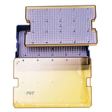 Alimed, Inc Tray Sterilization PST 6 in x 10 in x 1.5 in Clear / Yellow Each - 910184