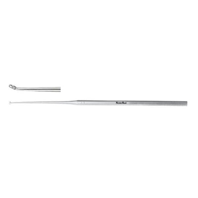 Miltex Curette Eachr Buck Meister-Hand 6-1/2" #1 Blunt Tip Angled Stainless Steel Each - Integra Miltex - MH19-294