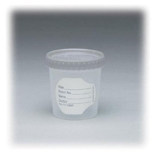 Medegen Medical Products, LLC ClikSeal Specimen Container 3oz Silicone Sterile 100/Ca - 1062