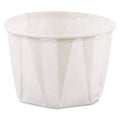 LAGASSE INC Cup Drinking SOLO Heavy Duty Multi-Pleat Paper 2 oz White 250x20Ca - SCC200