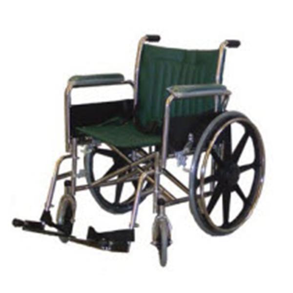 Generic Wheelchair 350lb Capacity Green Detachable Footrest Each - 12432