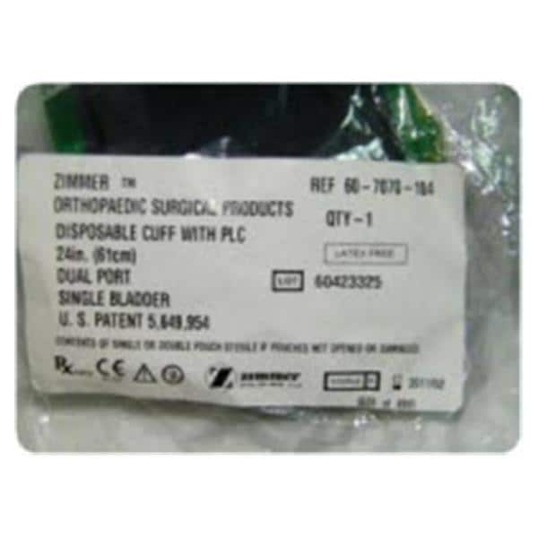 Zimmer, Inc Cuff Tourniquet ATS 24x4" Cylindrical 10/Bx - 60707010400