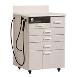 MTI Cabinet Mobile ENT Treatment Custom 2 Door/4 Drawer Laminate 25x33" Crystal Each - TC75AS