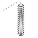 Midmark Corporation Cylinder Accessory For 427 Physicians Stool Each - 053-0344-00