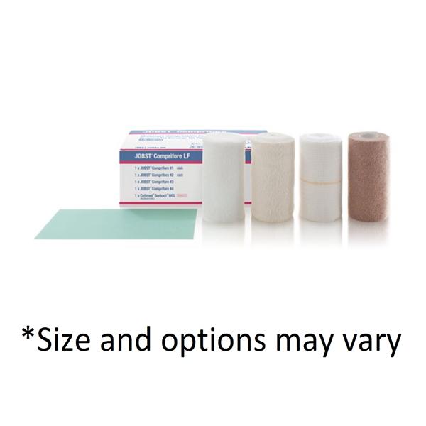 BSN Medical, Inc Bandage Compression Elastic/Fabric JOBST Comprifore Ankle 7-10" Beige Latex 1/St - 7266100