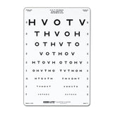 Good Chart Vision Testing 10' Testing Distance 9x14" Eachch - Lite Co - 600717