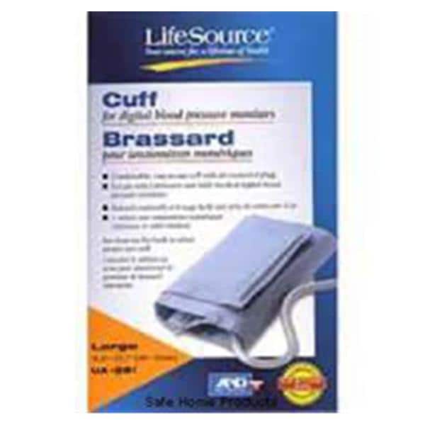 A&D Engineering, Inc Cuff BP Lifesource F/ UA-705V/VL,UA787EJ Mntr 36-45cm Adlt Arm Lg Blu Each - UA-281