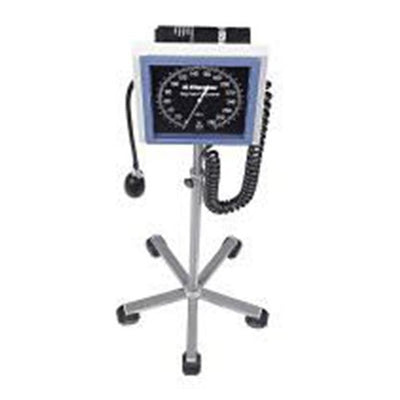 Riester USA Sphygmomanometer Aneroid Big Ben Square Adult Arm Dial Display Black/Blue Eachch - LF1478