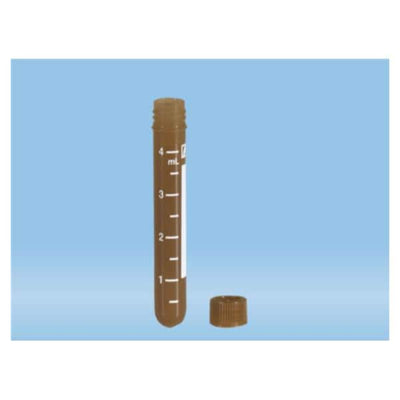 Sarstedt, Inc Test Tube Polypropylene 4.5mL 12x75mm Round Bottom Non-Sterile Bag 1000/Ca - 62.557.003