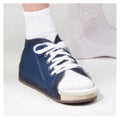 Deroyal Industries Inc Shoe Post-Op Canvas Navy Wood Sole/Rubber Bottom Men 9-11 Size Large Each - 2020-03