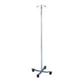 Blickman Industries Stand IV Pole 4 Removable Hook 52-91" Height Adjustment Each - 561305401