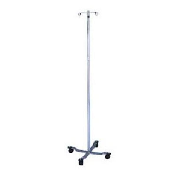 Blickman Industries Stand IV Pole 4 Removable Hook 52-91" Height Adjustment Each - 561305401