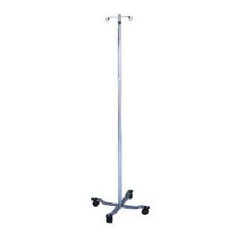 Blickman Industries Stand IV Pole 4 Removable Hook 52-91" Height Adjustment Each - 561305401