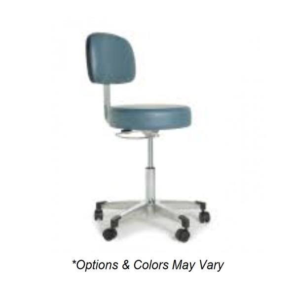 Graham Stool Exam Gray 2" Casters 5 Leg Each - Field - 972-GR