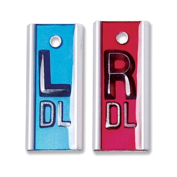 Techno Marker Set Identifying Red/Blue Left/Right 5/8" With Skin Red/Blue Each - Aide - 921434/WINT/NA